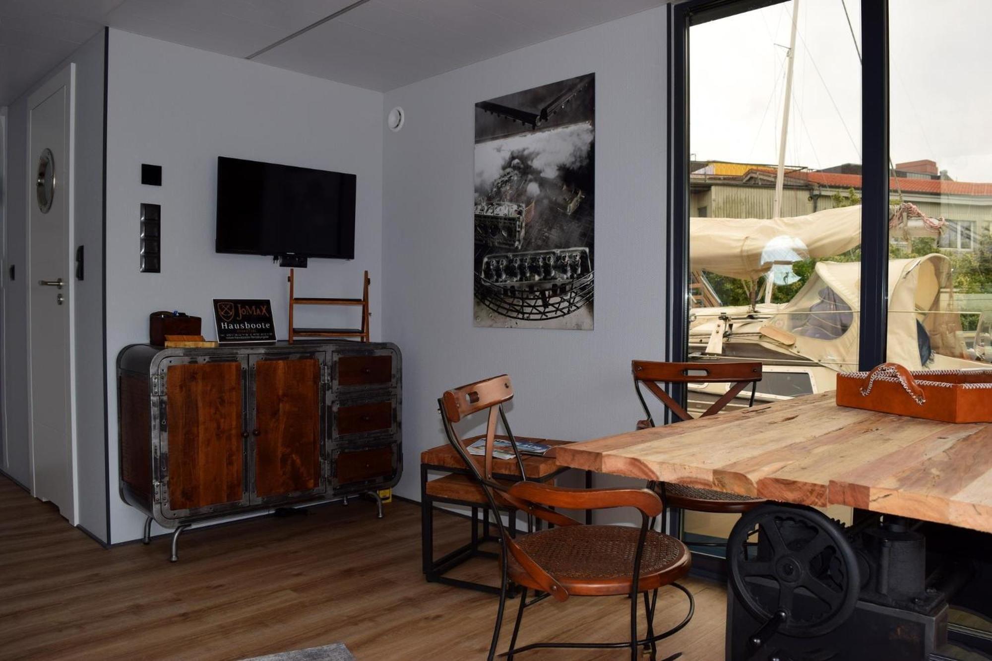 Houseboat Leni Flensburg Hotel Buitenkant foto