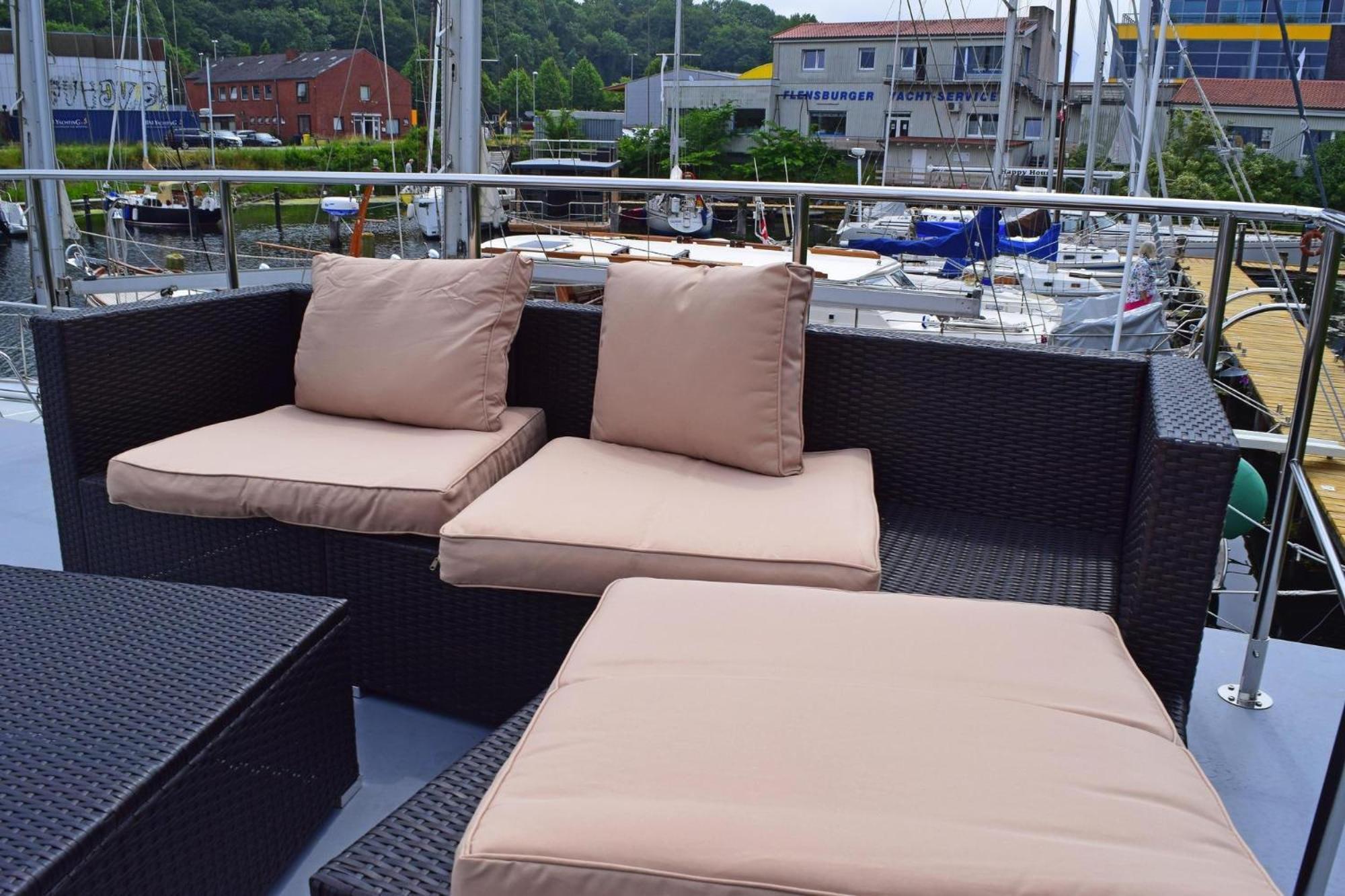 Houseboat Leni Flensburg Hotel Buitenkant foto