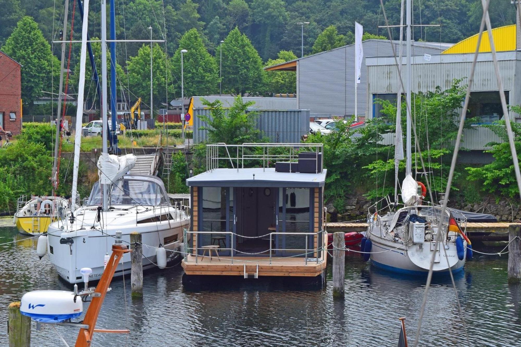 Houseboat Leni Flensburg Hotel Buitenkant foto
