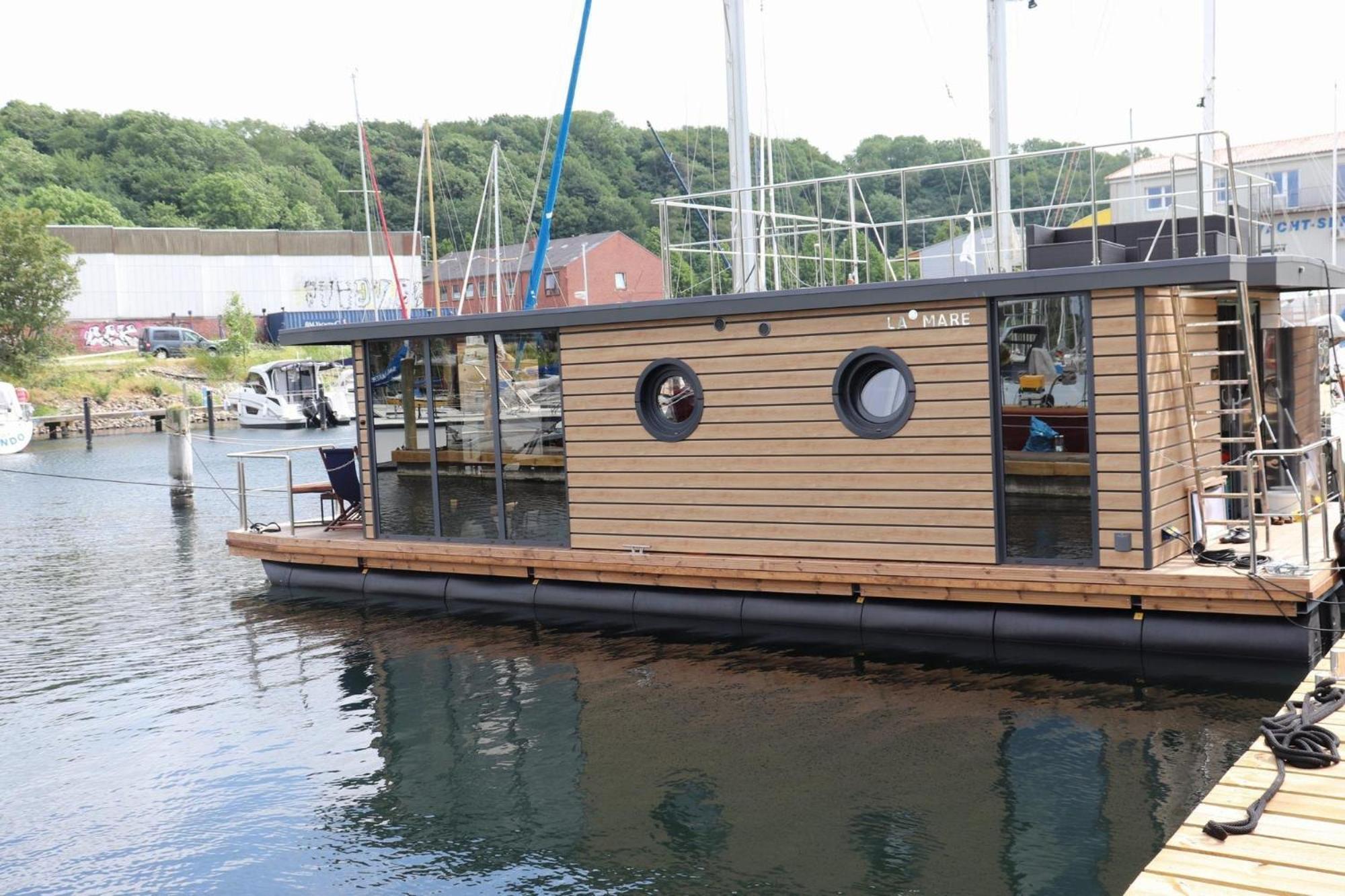 Houseboat Leni Flensburg Hotel Buitenkant foto