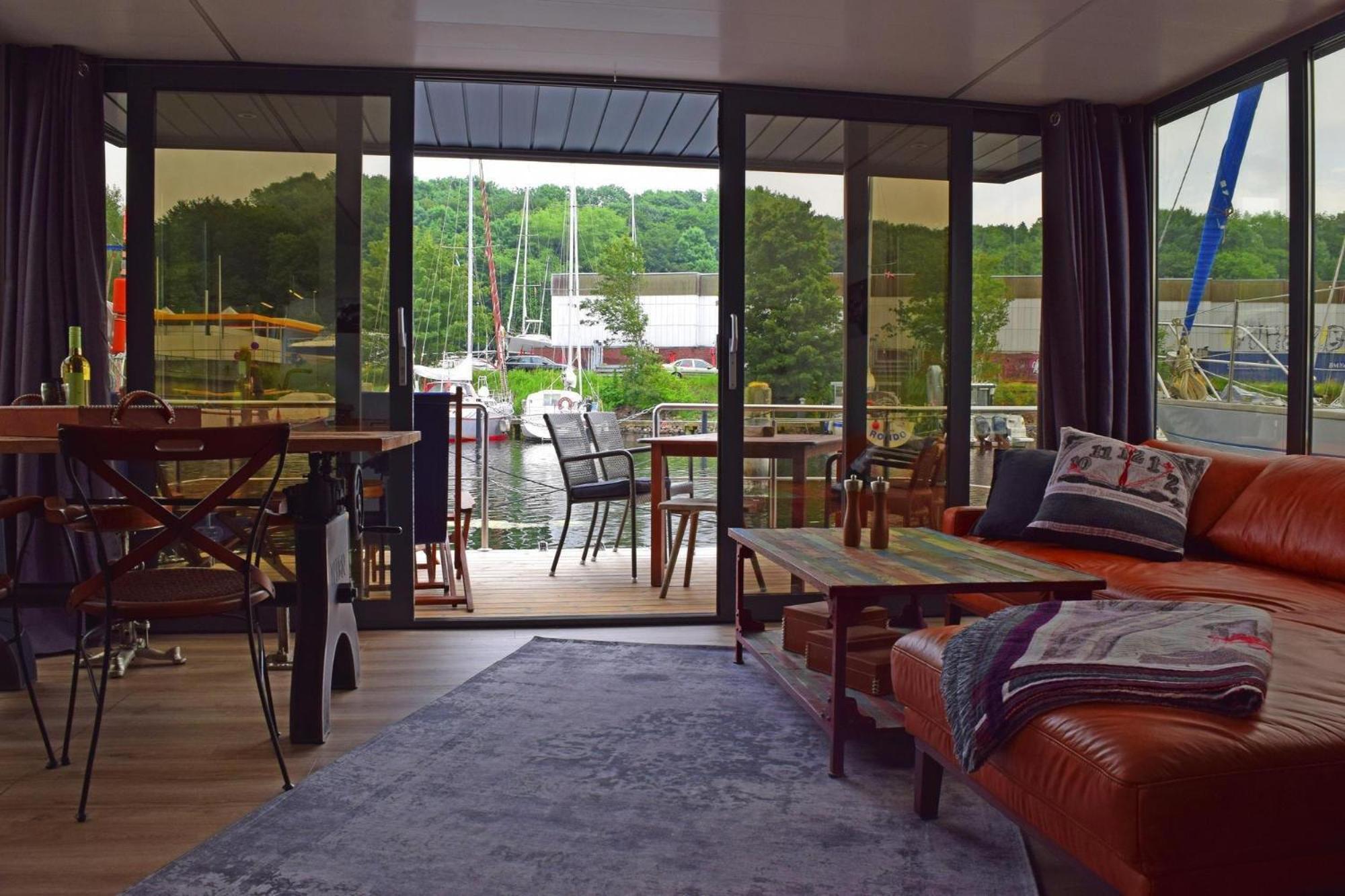 Houseboat Leni Flensburg Hotel Buitenkant foto