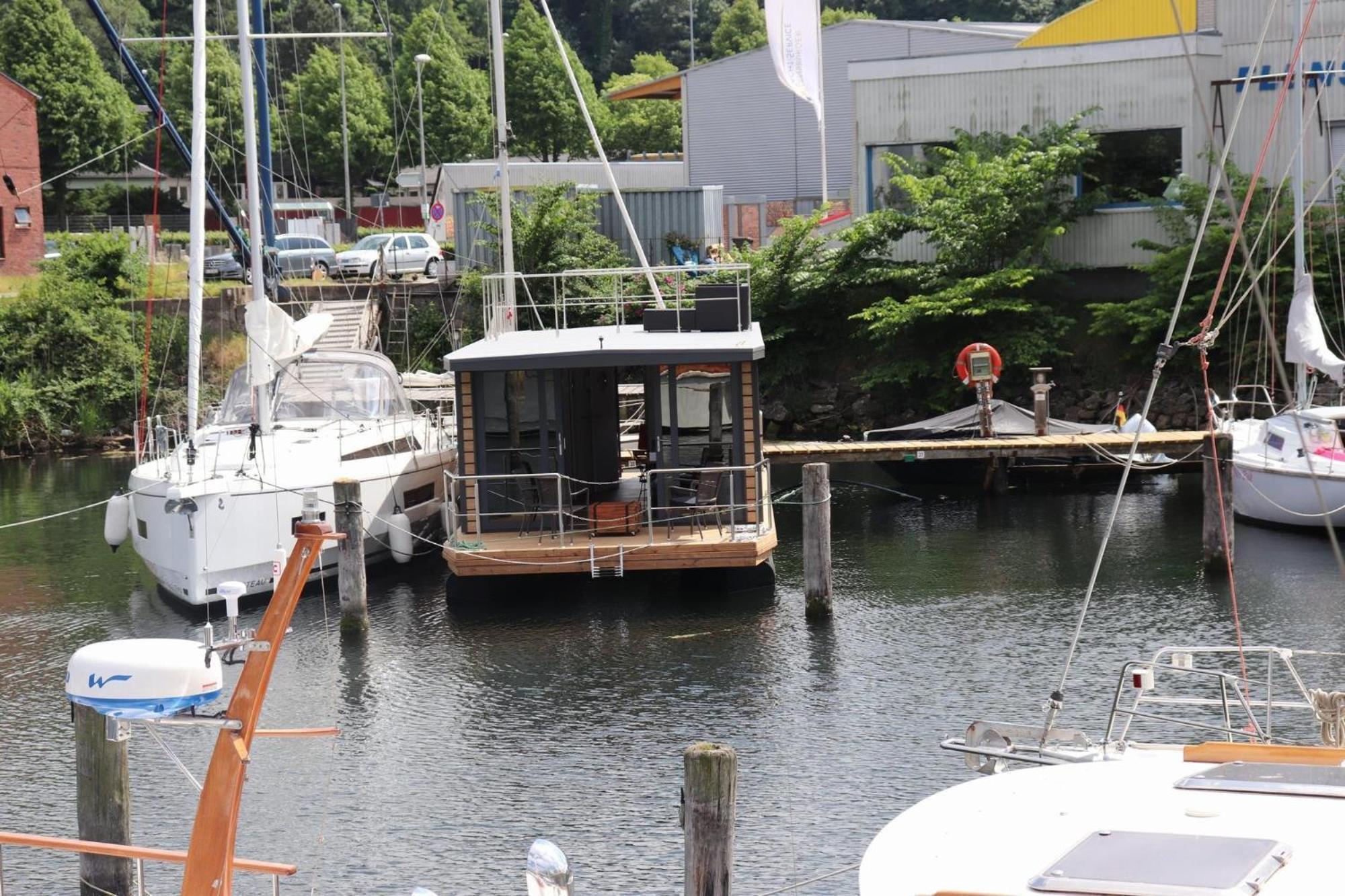 Houseboat Leni Flensburg Hotel Buitenkant foto